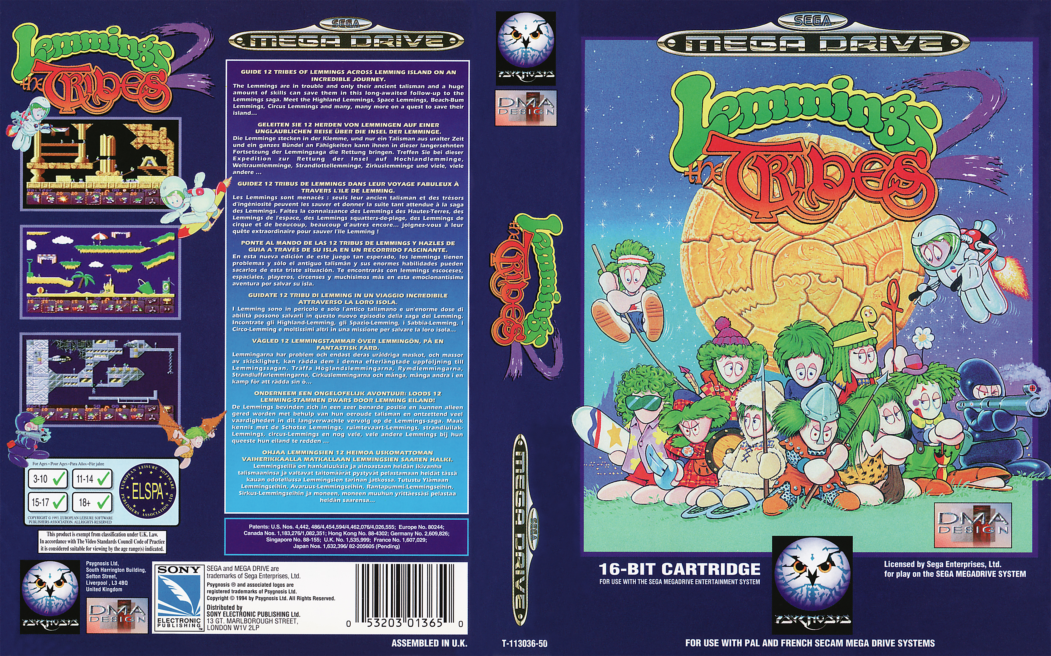 Lemmings 2 Megadrive pas cher - Meilleures ofes sur le neuf et l'occasion